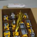 Valentines Cards for Kids Classroom - Valentines Day Gifts for Kids - 24 Construction Vehicles Toys Card Bulk - Valentine Exchange Cards for Toddlers Boys School Party Favors