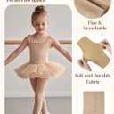 leg elegant Ballet Footed Dance Tights for Toddler and Kids Girls 50D (11-13 Years, Nude)