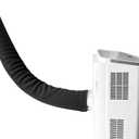 tBesme Insulated Hose Cover Portable A/C Hose Cover Wrap for Portable Air Conditioners, 60" Length (Black)