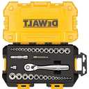 DEWALT DWMT73804 1/4" and 3/8" Drive Socket Set (34Piece)