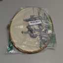 LKETW Vintage Western Cowboy Oval Wall Art Decor, Vintage Farmhouse Western Oval Canvas Hanging Decor, Retro Country Southwestern Rodeo Wall Decorations for Home Living Room Bedroom, 11.4x8.6 Inch