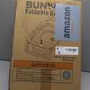 Baby Bathtub, Collapsible Newborn Bathtub for Infant to Toddler 0-24 Months with Soft Cushion and Thermometer,Portable Travel Newborn Tub with No-Slip Feet, Baby Shower Gifts,Grey