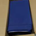 Detiblue Outdoor Chair Cushions Set of 22x22x3 Outdoor Seat Cushions for Patio Furniture, Waterproof Patio Chair Cushions with Ties & Handle(Light Blue)