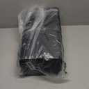 N. NETDOT 3 Pack 3 Gallon Small Trash Can with Lid, Bathroom Garbage Can with PopUp Lid, Waste Basket for Bathroom, Kitchen, Bedroom, Powder Room, Craft Room, Office, College (Black)