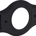 Renovation Shower Cover Plate for 2-Handle or 3-Handle to 1-Handle Shower Updates, Matte Black