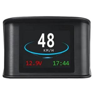 T600 Car Digital Speedometer HUD Head Up Display,GPS Version Overspeed Alarm Security Clock Odometer Brake Test Overspeed Alarm for Cars After 2008