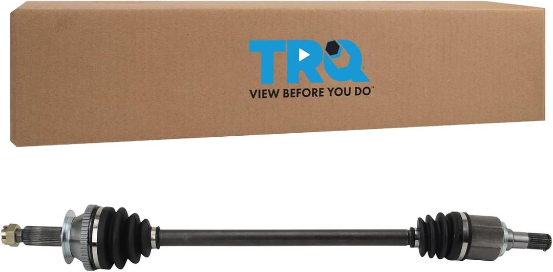 TRQ Rear Driver or Passenger Side CV Axle Assembly Compatible with 2010-2012 Hyundai Santa Fe All Wheel Drive 2011-2013 Kia Sorento All Wheel Drive