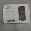 Veise VE07 Fingerprint Smart Door Lock, 7-in-1 Keyless Entry Deadbolt with App Control, Electronic Digital Touchscreen Keypad, Biometric Smart Locks for Front Door, Auto Lock, Satin Nickel