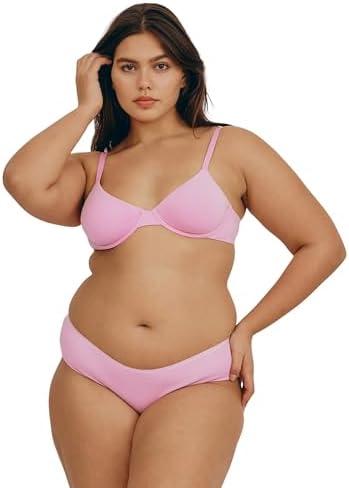 Organic Basics Women's Core Unlined Wired Demi Bra, 38E