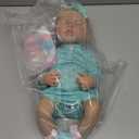 WOOROY Realistic Reborn Baby Dolls Girl - 20 Inch Lifelike Newborn Full Body Vinyl Sleeping Real Life Baby Doll, Handmade Poseable Doll with Accessories Gift Companion for Kids Age 3+