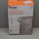 Beurer UHP48N Lux Heated Body Pillow, Lumbar Support Pillow for Back Pain Relief, Microplush Heated Pillow with 6 Temperature Settings and Auto Shut-Off, Back Pillow for Sore Muscles