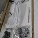 Small Standing Desk Adjustable Height, Mobile Stand Up Desk with Wheels, 32 Inch Portable Rolling Desks Computer Office Workstations for Walking Pad Treadmill White