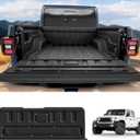 LASFIT Tailgate Mat for Jeep Gladiator 2020-2026, All Weather TPE Tailgate Protector Liner Replacement Accessories Tailgate Cover