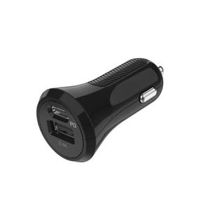 CellCandy Fast Charge Dual Port Car Charger 15 Watts 3 Amps 2 Pack