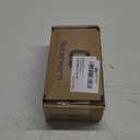 goldenwarm Pack of 6 Matte Black Heavy Duty Iron Door Hinges, 4 Inch x 4 Inch Interior and Exterior Black Door Hinges with 5/8" Radius Corners