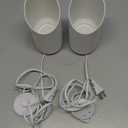 SUNVIE Smart Floor Can Light 5W RGBW Color Changing Up Lights Indoor with Timer 2700K-6500K Floor Spotlight Dimmable Uplighting Indoor Uplights for Plant Corner, APP Control Alexa & Google Home, 2PCS (White)