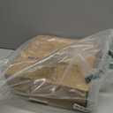 KLM 12" Wood Lazy Susan, Rotating Spice Rack, 2 Tier Spice Turntable Organizer, Industrial Turntable Spice Holder, for Kitchen Countertop and Cabinet, Compact and Versatile, Rustic Brown