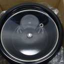 Oster 6-Cup Rice Cooker with Steamer Tray, Electric Rice Maker, Automatic Keep Warm, Nonstick Inner Pot, Black