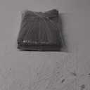 KOUFALL Grey Back Tab Linen Blackout Curtains 92 Inches Long (52"W x 92"L (Pack of 2))