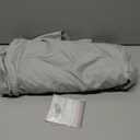 Bed Makers Never Lift Your Mattress Wrap Around Bed Skirt, Classic Style, Low Maintenance Wrinkle Resistant Fabric, Traditional 14 Inch Drop Length, King, Soft Silver