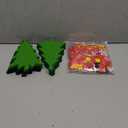 Tatuo DIY Felt Christmas Tree and Ornaments Felt Kids Party Favors Stickers for Kids Home Door Wall Hanging Christmas Tree Craft Decorations (36)