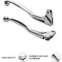 Tusk Brake Lever Polished Compatible with Kawasaki KLX110 2002-2020/KLX110L 2010-2020/KLX110R/RL 2021-2026