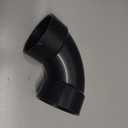 NIBCO - I05555H U5807 3 HXH 90 ELBOW ABS, Black, 3" (U58073)