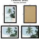 14x20 Picture Frame, Black Wood Style, Wall Mounting
