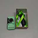 Kids Camera, Birthday Gifts for Boys and Girls Age 3-8,Video Recorder for Kids 8-12,Childrens Digital Camcorder for vlogging Portable Kids Selfie Camera with 32GB SD Card Green