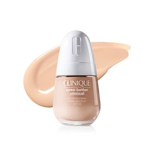 Clinique Even Better Clinical Serum Full Coverage Hydrating Foundation Broad Spectrum SPF 25 With Vitamin C, Salicylic Acid + Hyaluronic Acid For Oily Skin Types (AE Alabaster CN 10 - very fair, cool-neutral undertones)