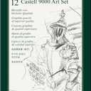 Faber-Castell 9000 Graphite Sketch Pencil Sets Art 8B - 2H set of 12