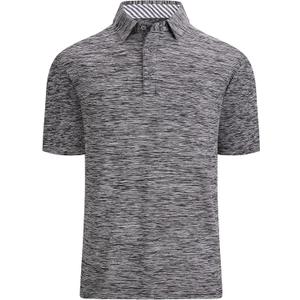 Alex Vando Mens Golf Shirt Moisture Wicking Quick-Dry Short Sleeve Casual Polo Shirts for Men (6 Years, Black)