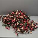 10 Pcs 82FT Flower Garland, Artificial Rose Garland Flowers Plants Fake Flower Hanging Rose Ivy, Birthday Party Valentine's Day Wedding Wall Arch Decor