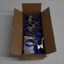 Pool Cover Clips for Above Ground Pools, 30 Pcs 4.7 Inch Stainless Steel Pool Cover Clamps, Windproof Clips for Above Ground Pool Cover (Blue)