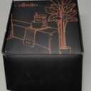 Couch Cup Holder, Elimiko Silicone Sofa Drink Holder with Upgrade Large Cup Holder, for Oversized Mug/Cup/Tumbler/Drink/Coffee/Bottle/Cans (Navy Blue)