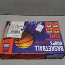 BATURU Over The Door Basketball Hoop for Kids  Indoor Basketball Toy with LED Scoreboard, Lights & Sound, Easy to Hang  Fun Gifts for Boys Ages 610 (Blue)