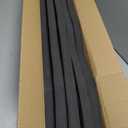 Pushglossy 35 Pcs 9 in Metal Roofing Foam Closure Strips Panels 3 ft Long Inside Outside Classic Rib Profile Roof Closure Strips for Insulation Weather Barrier and Noise Moisture (Interior)