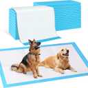 Supron Love Pee Pads for Dogs & Cats, Extra Large 36"X51", 40 Count, Blue, Polymer, Polyethylene (PE), Fluff Pulp, 6 Layers, Disposable Pet Training Pads
