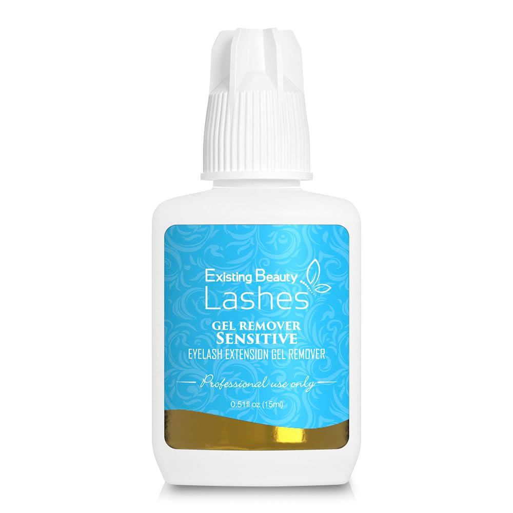 Sensitive Lash Remover for Lash Extensions - GBL Free Eyelash Extension Remover Gel - Fast-Acting Lash Extension Remover, Efficient Lash Glue Remover 15 ml ea - Existing Beauty Lashes