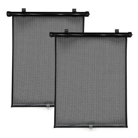 Travel Bug  3pcs, 1 Black, 2 White Retractable Perforated Car Side Window Sun Shade Roller Protector(3f0dc bc787 5ea2a 6d731 ec4f6 8b76d Travel Bug  3pcs, 1 Black, 2 White Retractable Perforated Car Side Window Sun Shade Roller Protector(3f0dc bc787 5ea2a 6d731 ec4f6 8b76d
