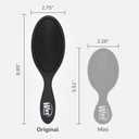 Wet Brush Original Detangler Hair Brush, Black Frost - Ultra-Soft IntelliFlex Bristles - Detangling Brush Glides Through Tangles For All Hair Types (Wet Dry & Damaged Hair) - Women & Men