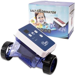 Salt Cell for Pool Salt Water Pool Chlorinator System Above-Ground Salt Chlorine Generator 12K Gallon w/Titanium Cell, LED Control Panel, Self-Cleaning Salt Cell for Pool Salt Water Pool Chlorinator System Above-Ground Salt Chlorine Generator 12K Gallon w/Titanium Cell, LED Control Panel, Self-Cleaning