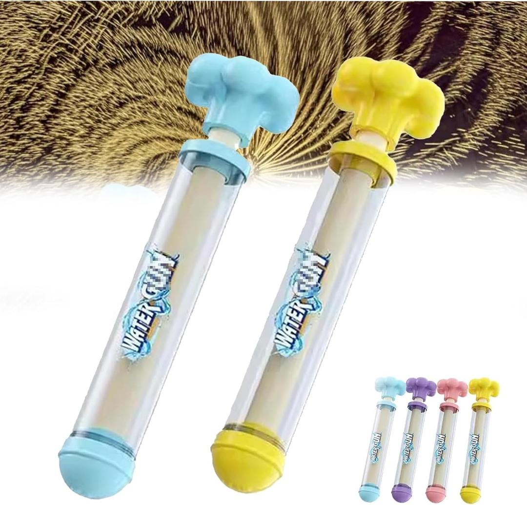 2 x Firework Water Gun, Couples Romantic Firework Style Water Guns, Bulk High Pressure Pull-Out Waterguns for Bathing,Pool,Party Entertainment(2PCS)