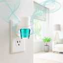 White Plug-In Fragrance Oil Diffuser Scent Charm, 3ft For USB C, Evercare Value Pack 60 Clean Tear Sheets