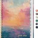 Planner 2026-2027, Academic Year Weekly and Monthly Calender Planner, from Jul 2026 - Jun 2027, Spiral Bound School Planning Book, Perfect for Teacher, Student, Women & Men, A4 (8.5" x 11"), Sunset