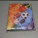 HESTECH Sports Card Binder 9 Pocket with 50 Removable Sleeves, Collectible Trading Card Albums Display Storage Organizer Fits 900 Card, Sports Card Holder for Collectors Boys and Girls Gift