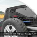 JWWY Windshield Wipers Arm Cover Trim Front Window Wiper Cover for Jeep Wrangler JL JLU & Gladiator JT 4xe 2018-2025 Exterior Accessories 8PCS Blue