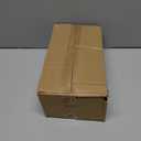 RM ROOMERS 2Pcs Resin Christmas Tree Statues Clearance, Table Top Small White Christmas Decorative Figurine Set, Indoor Artificial Xmas Tree Figurines for Desk Mantel Decor Gifts