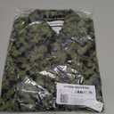 Amazon Essentials Mens Slim-Fit Short-Sleeve Two-Pocket Utility Shirt (Green, XS)