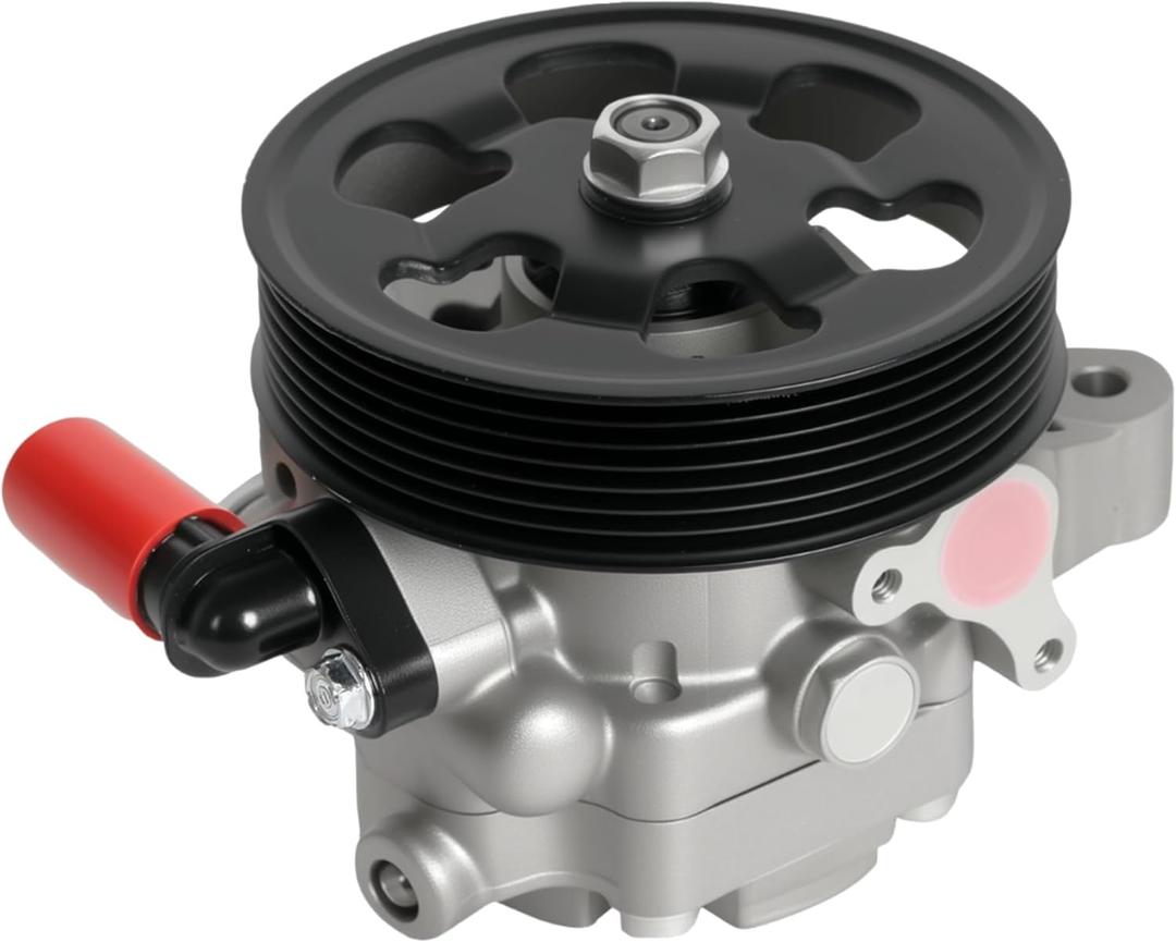 21-5341 Power Steering Pump with Pulley Fits for Honda Accord EX/LX L4 2.4L 2003 2004 2005 2006 2007 Replacment OE# 56110-RAA-A01 56100-RAA-A03 56100-RAA-A01RM 56110-PND-003 21-5341 96-5341 990-0656